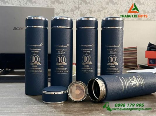 Bình Giữ Nhiệt Khắc Logo Ngân Hàng Kiên Long Bank