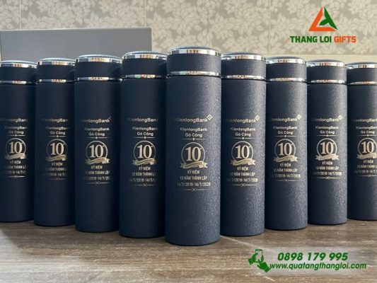 Bình Giữ Nhiệt Khắc Logo Ngân Hàng Kiên Long Bank