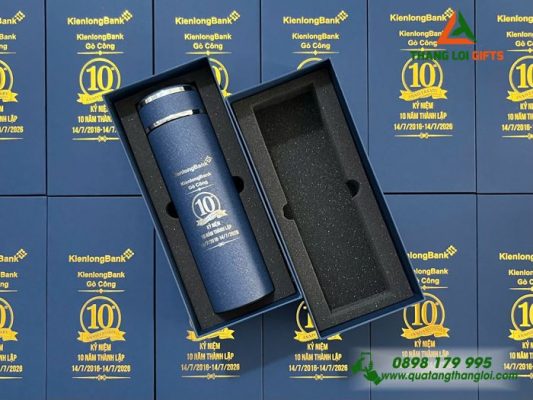 Bình Giữ Nhiệt Khắc Logo Ngân Hàng Kiên Long Bank