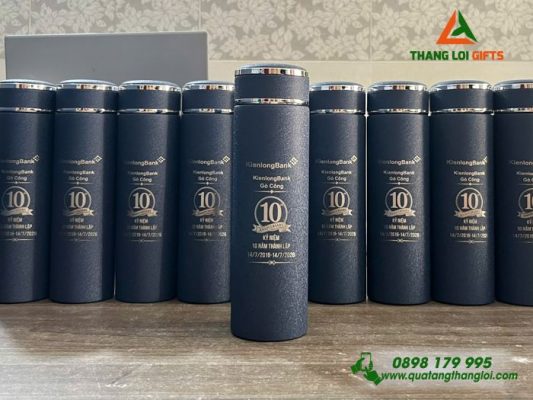 Bình Giữ Nhiệt Khắc Logo Ngân Hàng Kiên Long Bank