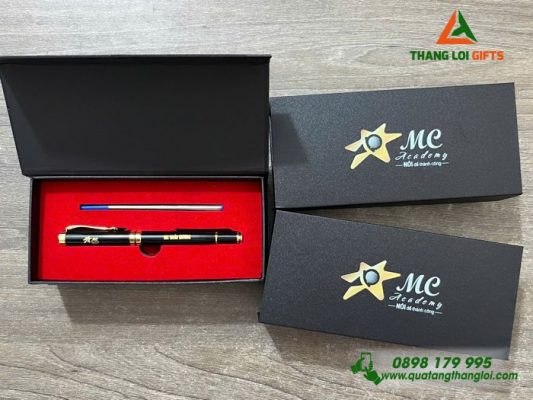  Bút Ký Kim Loại Khắc Logo MC ACADEMY