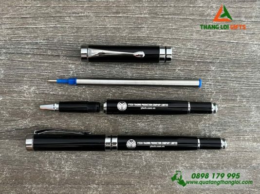 Bút Ký Kim Loại Nắp Khắc Logo Doanh Nghiệp Y Tech