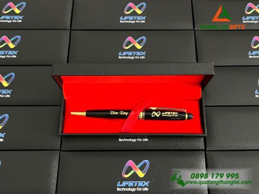  Bút Ký Kim Loại Khắc Logo Doanh Nghiệp LIFTEXT