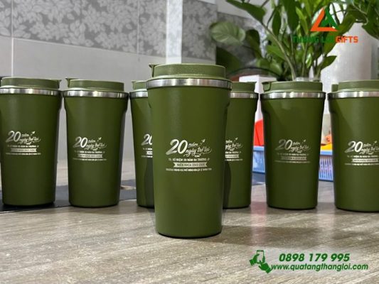 Ly Giữ Nhiệt 510ml In Khắc Logo Theo Yêu Cầu Làm Quà Tặng