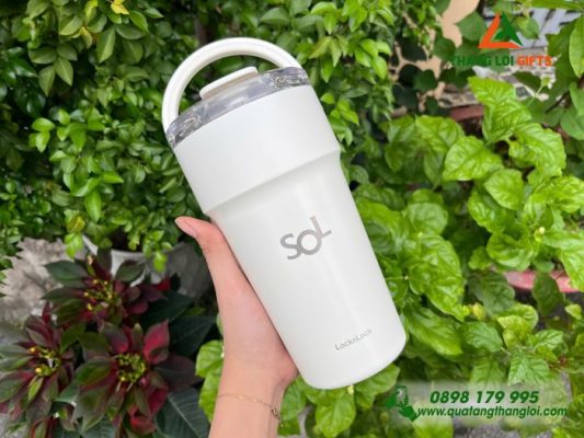 Ly Giữ Nhiệt Lock&Lock LHC4416 710ml Khắc Logo Ngân Hàng Shinhan Bank