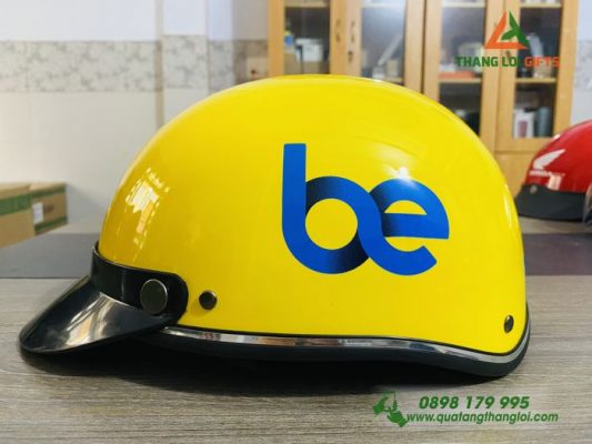 Nón Bảo Hiểm In Logo Theo Yêu Cầu Làm Quà Tặng Thương Hiệu