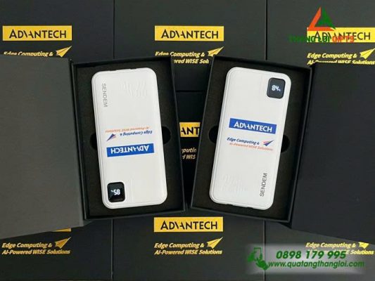 Pin Sạc Dự Phòng SENDEM PK88 10.000mAh In Logo Doanh Nghiệp ADVANTECH