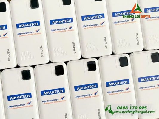 Pin Sạc Dự Phòng SENDEM PK88 10.000mAh In Logo Doanh Nghiệp ADVANTECH