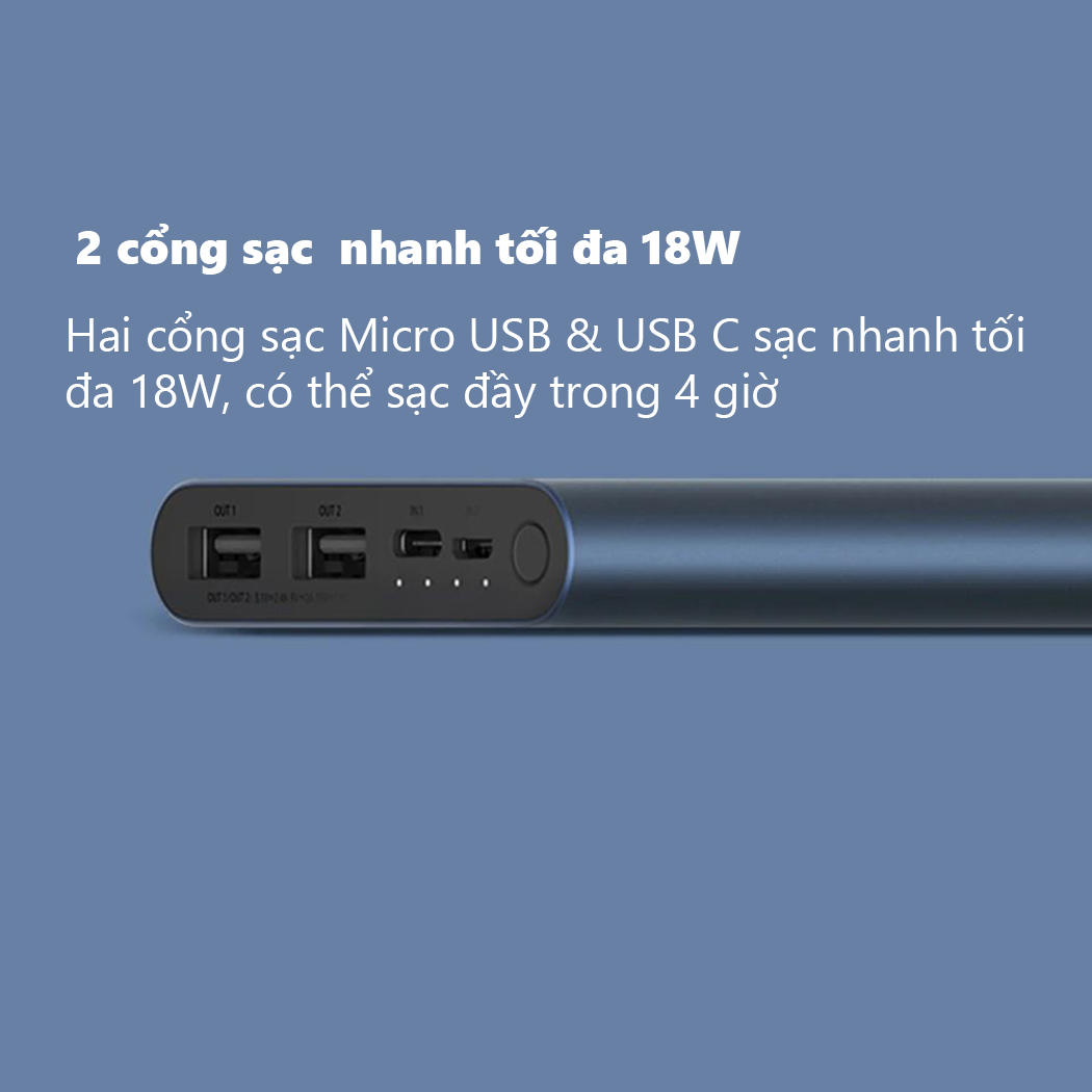 PLM13ZM - Pin Sac Du Phong Xiaomi Gen3 10000mAh in logo qua tang khach hang quang cao doanh nghiep (2)