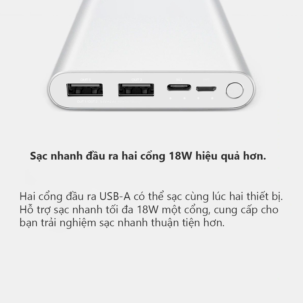 PLM13ZM - Pin Sac Du Phong Xiaomi Gen3 10000mAh in logo qua tang khach hang quang cao doanh nghiep (5)