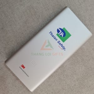 PXT 08 - Pin Sac Du Phong Xiaomi gen3 10000mAh trang in logo