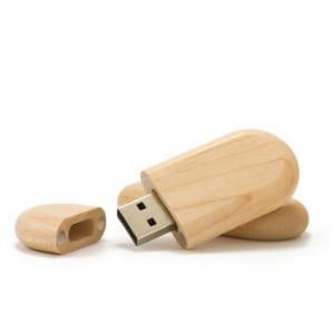 UGT 04 - USB Vỏ gô nắp đẩy khắc logo