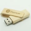 UGT 19 - USB Gỗ xoay in logo quà tặng khách hàng