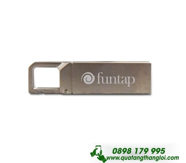 UKT 27 - USB kim loai moc khoa in logo doang nghiep