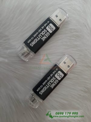 UNT 04 - USB Vỏ nhựa in logo quà tặng khách hàng