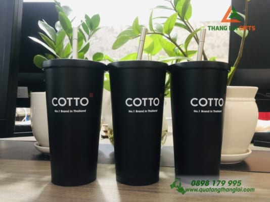 Ly giữ nhiệt kèm ống hút in logo COTTO (3)