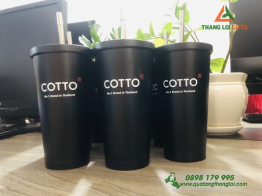 Ly giữ nhiệt kèm ống hút in logo COTTO (4)