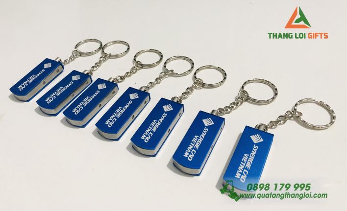 Móc Khoá USB Kim Loại 32GB - In Logo SYNERGIE CAD VIETNAM