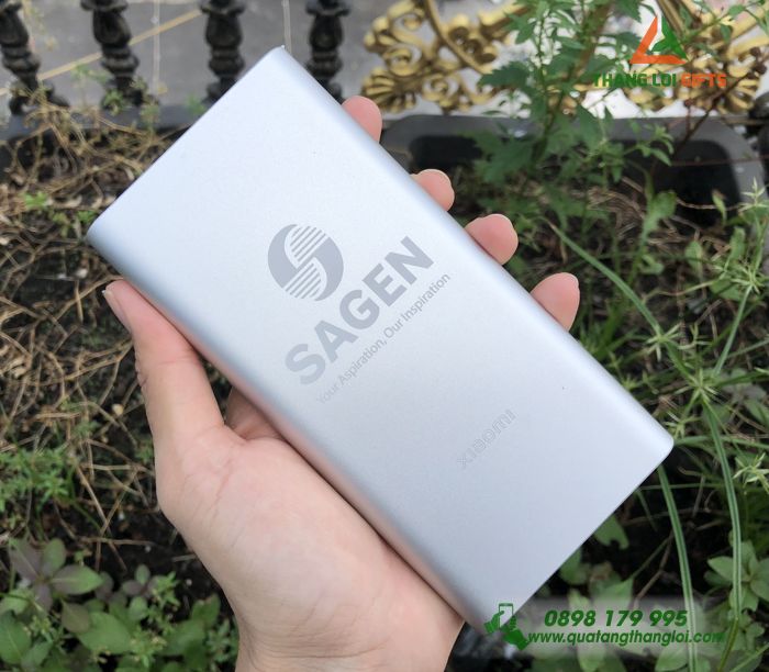 Pin Sạc XIAOMI - Khắc Logo Doanh Nghiệp SAGEN