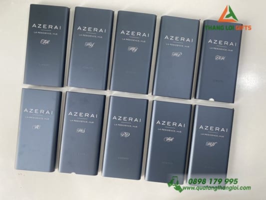 Pin sạc dự phòng XIAOMI 10.000mAh Khắc logo AZERAI