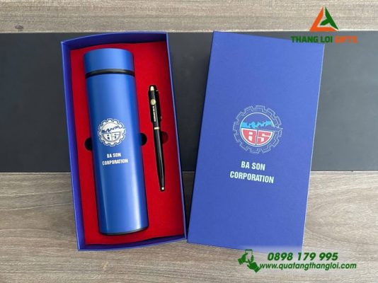 Bộ Quà Tặng Sang Trọng Khắc Logo Ba Son CORPORATION