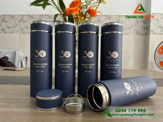 Bình Giữ Nhiệt Sơn Nhám Khắc Nội Dung Kỉ Niệm 30 Năm Công Đoàn Cơ Sở BHXH Tỉnh Bình Thuận 