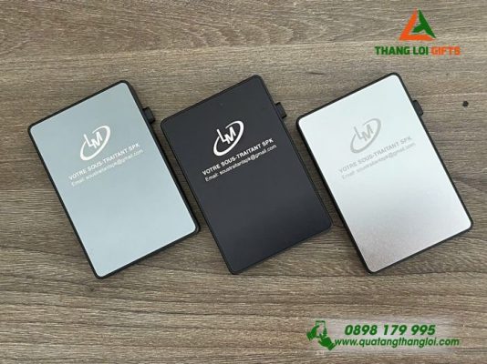 HỘP ĐỰNG THẺ ATM IN KHẮC LOGO LM - QUÀ TẶNG SANG TRỌNG LỊCH LÃM