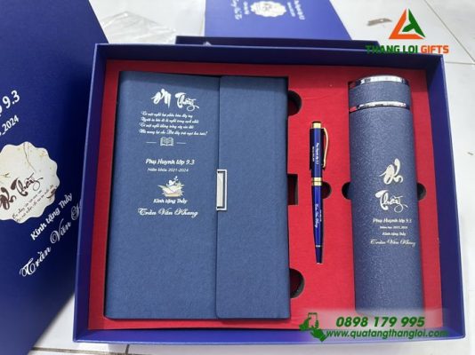 BỘ QUÀ TẶNG GIFTSET IN KHẮC LOGO VISA EMPIRE - QUÀ TẶNG XANH