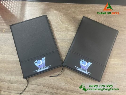 SỔ TAY DÁN GÁY IN LOGO ĐẠI HỘI ĐẠI BIỂU - QUÀ TẶNG TINH TẾ