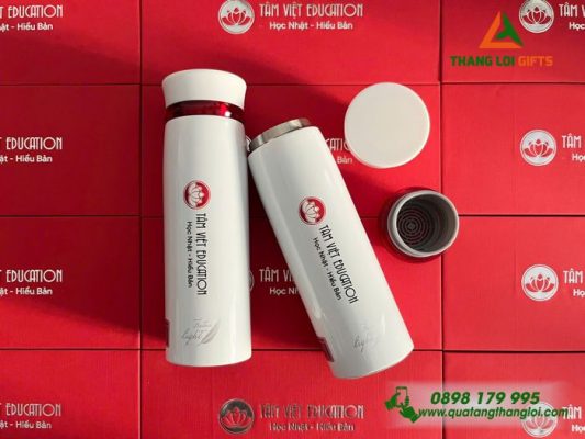 Bình Giữ Nhiệt Lock&Lock LHC4131 - In Logo Doanh Nghiệp Tâm Việt Education