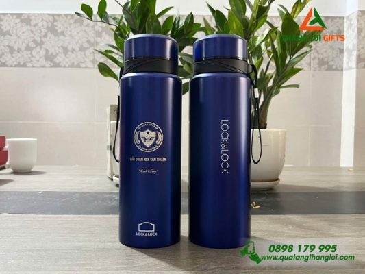 Bình Giữ Nhiệt Lock&Lock LHC6180 – Khắc Logo Hải Quan Việt Nam