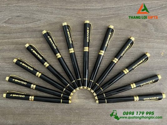 Bút Ký Kim Loại Nắp - Khắc Logo Doanh Nghiệp BRAND ID