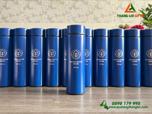 Bình Giữ Nhiệt 500ml - Khắc Logo Bảo Hiểm Xã Hội Việt Nam