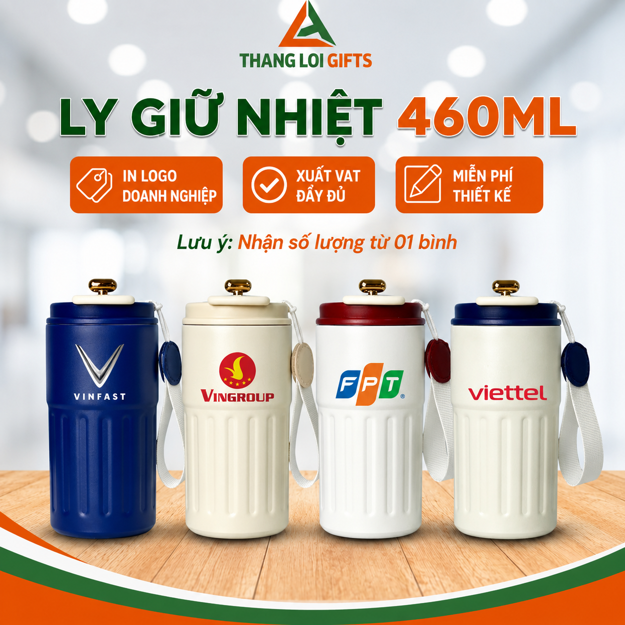 LY GIỮ NHIỆT 460ML