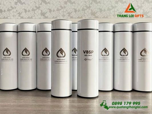 Bình Giữ Nhiệt 500ml - Khắc Logo Ngân Hàng VBSP Bắc Bình