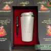 GST 87 – Set Quà Tặng (Ly Giữ Nhiệt 510ml + Bút Ký) - In Ấn Logo Theo Yêu Cầu