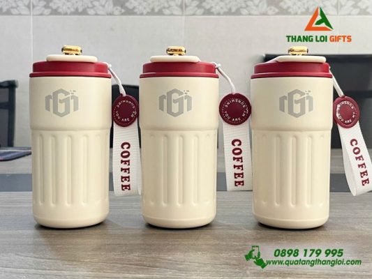Ly Giữ Nhiệt 460ml - In Khắc Logo Doanh Nghiệp Công Nghệ Minh Cảng