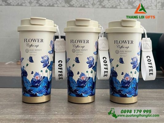 Ly Giữ Nhiệt 530ml - Khắc Logo Doanh Nghiệp Hải Minh Shipping