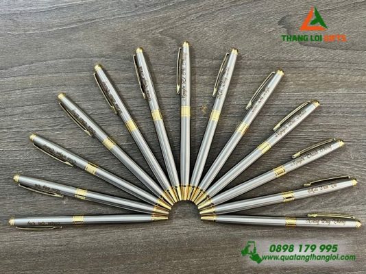 Bút Ký Kim Loại Khắc Tên Theo Yêu Cầu Làm Quà Tặng Ý Nghĩa