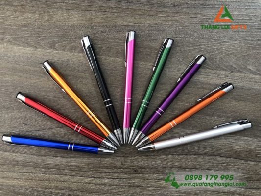 Bút Bi Kim Loại Khắc Tên, Logo Theo Yêu Cầu