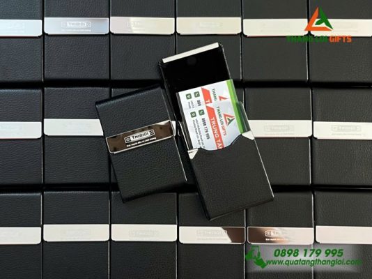 Hộp Đựng Cạc Visit Cao Cấp Khắc Logo Doanh Nghiệp THIBIDI