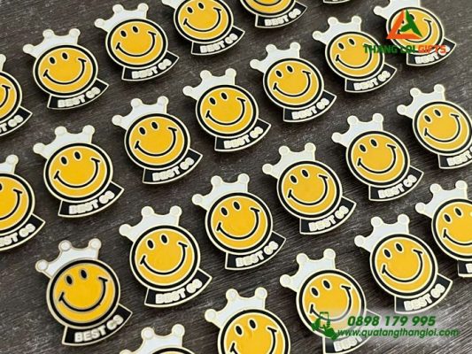  Huy Hiệu Đồng Đổ Màu Hình Mặt Cười Best