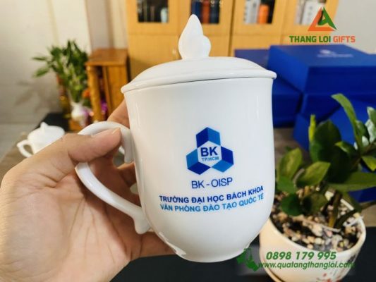Ly Sứ Bát Tràng In Logo Trường Đại Học Bách Khoa