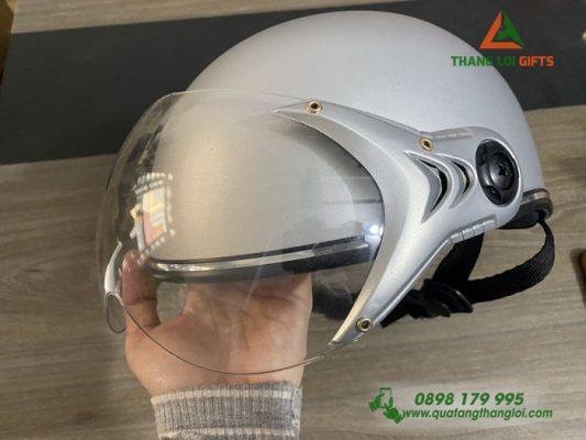 Nón Bảo Hiểm In Logo Doanh Nghiệp Theo Làm Quà Sự Kiện