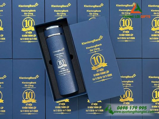 Bình Giữ Nhiệt Khắc Logo Ngân Hàng Kiên Long Bank