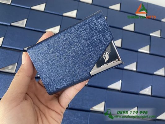 Hộp Đựng Namecard In Logo Doanh Nghiệp Triệu Thái Sơn